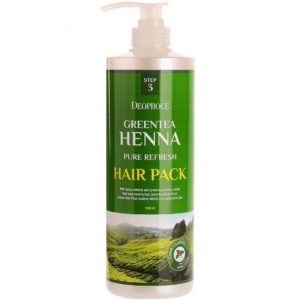 DEOPROCE GREENTEA HENNA PURE REFRESH HAIR PACK 1000ml