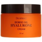 Крем для лица с гиалуроновой кислотой и лошадиным жиром Deoproce Horse Oil Hyalurone Cream
