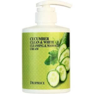 Cucumber Clean & White Cleansing & Massage Cream 450мл