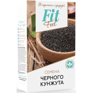 Семена черного кунжута, Fit Feel, 150 г