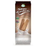 Батончики без глютена «Умные сладости» со сливочной начинкой в молочно-шоколадной глазури 20г