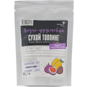 Сухой фруктовый топпинг Абрикос- Инжир-Чернослив, Evolution Food, 50 г