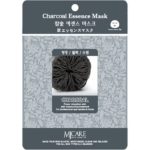 Маска тканевая для лица Mijin Essence Mask с древесным углем