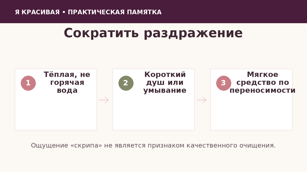 Мягкое очищение кожи в холодный сезон